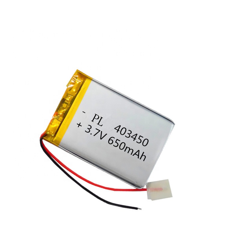 650mAh 403450 3.7v lithium polymer ion battery cells pack battery for electric scooter charger module